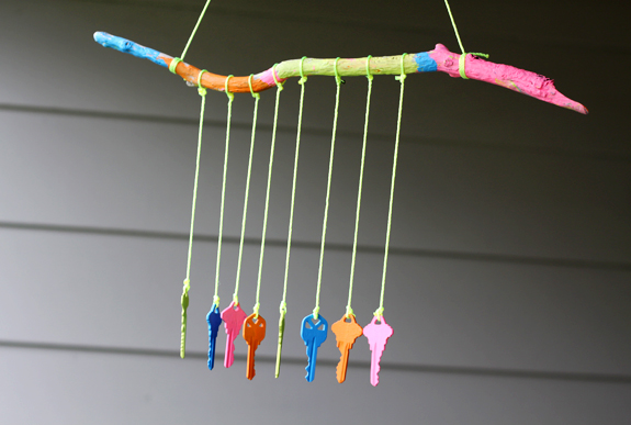 DIY Key Wind Chime